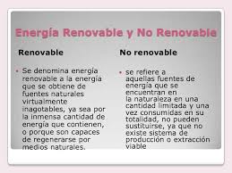 Energia Y Sus Tipos Definicion De Energia Renovable Y No Renovable Diferencias Cuadro Comparativo Renovables Y No Renovables Energia Renovable Energia