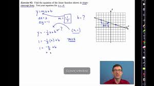 Virtually all significant relationships are shadowed b. Common Core Algebra I Unit 4 Lesson 5 Writing Equations Of Lines Youtube