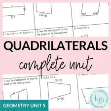 Unit 8 homework 3 similar right triangle geometric mean unit 1 algebra basics homework 11 solving. Interior Angles Of Quadrilaterals Worksheets Teaching Resources Tpt