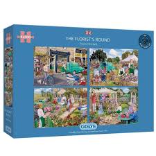 Starts at £18.33 gbp/month what's included: Gibsons 4 In A Box Jigsaw Puzzles For Adults Gibsons