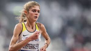 Cheers for communication and mobility, konstanze klosterhalfen! Konstanze Klosterhalfen Lauft Uber Die 5000 Meter Zu Bronze Der Spiegel