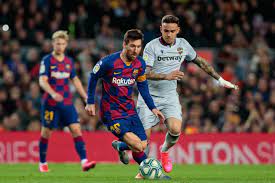 Important win for fc barcelona at the camp nou against levante ud with the decisive goal of lionel messi in the '76 #barçalevante matchday 13 laliga. Luxjc9jbfswzsm