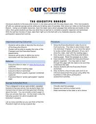 The Executive Branch 1