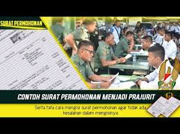 Check spelling or type a new query. Contoh Surat Permohonan Menjadi Prajurit Karir Casis Wajib Tahu Surat Permohonan Menjadi Prajurit Youtube