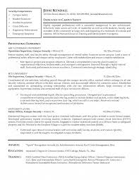 They implement security policies, regulations, rules, and norms and make sure that the environment in their organization is safe for employers and visitors. Campus Security Officer Resume