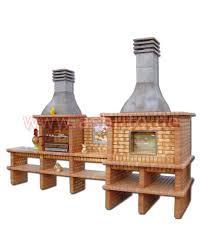Gartenkamin Zwei Kamine