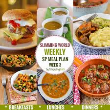 Could you lovely lot please share some sp meals including breakfast, lunch and dinner. Slimming Eats Sp Weekly Meal Plan Week 3 Slimming Eats Weight Watchers And Slimming World Recipes