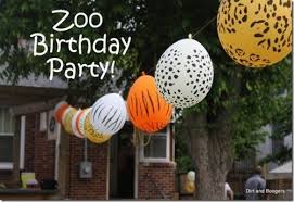 Creative Home Party Themes For Every Zoo Animal Zoo Birthday Party Animal Themed Birthday Party Animal Birthday Party