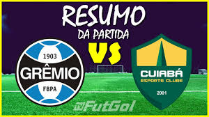 O duelo entre cuiabá e grêmio, que seria realizado neste. Gremio 2x0 Cuiaba Copa Do Brasil Quartas De Final Youtube