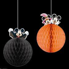 Set Of 2 Halloween Disney Mickey Minnie Mouse Party Hanging Honeycomb Decorations From The Uk Minnie Mouse Halloween Mickey Halloween Disney Halloween Parties