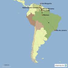 Finde und downloade kostenlose grafiken für venezuela karte. Stepmap Karte Brasilien Venezuela V1 Landkarte Fur Sudamerika