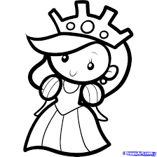 Are you searching for toddler png images or vector? Queen Http Www Dragoart Com Tuts 10954 1 1 How To Draw A Queen For Kids Htm Easy Cartoon Drawings Easy Drawings Drawing For Kids
