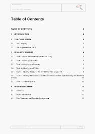 There should always be some assessment with these projects. The Security Risk Assessment Case Study