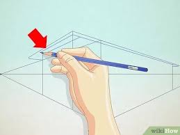 Draw another rectangle for the door of the house. 3 Ways To Draw A Simple House Wikihow