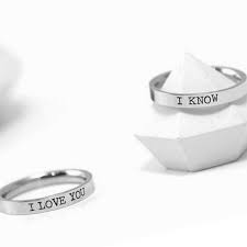 I Love You I Know Anniversary Ring Star Wars Gifts 2019