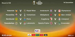 Europa league draw for the last 16 is almost upon us, with manchester united, arsenal, leicester city and rangers all hoping to be involved, after tottenham sealed their place on when is the uefa europa league round of 16 draw? Europa League 2015 2016 Round Of 32 Draw Sofascore News