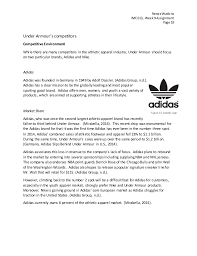 Brand is supported on all aspects of your sports organization team or club. Under Armour Brand Audit