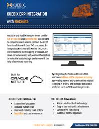 Oracle has traditionally sold its financial and erp. Kuebix Erp Integration With Netsuite Kuebix