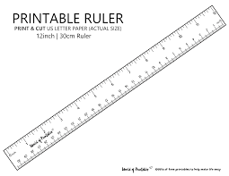 printable ruler free accurate ruler inches cm mm world of printables