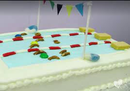 But while swimming superpowers australia and the usa traditionally dominate the olympic pool, it was tunisian teenager ahmed hafnaoui and japan's yui ohashi who made the biggest waves. This Olympic Pool Cake Is The Best Way To Show Your Team Usa Spirit Delish Com