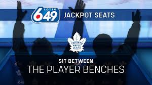 lotto 6 49 jackpot seats leafs nation