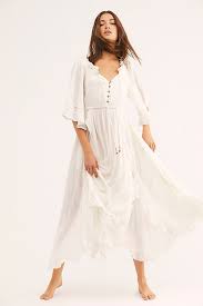 Beach Bliss Maxi Dress In 2020 White Women Dresses White Boho Dress Casual Summer Dresses
