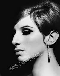 Barbra Streisand Print Hollywood 1960s Elegant Shadow Grace Glamour Vintage Golden Age Of Hollywood Portrait Barbra Streisand Girl Humor Barbra