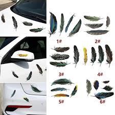 Car wrap design concept abstract racing stock vector (royalty free) 1446509252. Buy Diy Simulation 3d Feather Design Decals Scratch Occlusion Sticker Car Stickers Auto Exterior Decors At Affordable Prices Price 3 Usd Free Shipping Real Reviews With Photos Joom