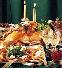 Traditional irish christmas desserts include christmas eve, after the evening meal, the table is set once again in a very special way.bread filled. Christmas Dinner Recipe Recipe For Christmas Dinner Georgina Campbell S Christmas Feast