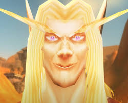 Hordes be like * Oh the Blood Elves are so beautiful * *Yes, I know this is  a High Elf, but same race really* 🥶😱