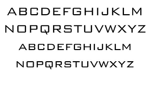 Bank Gothic Font Gothic Fonts Bank Gothic Font Font Combos