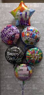 Make your party come to life with funky and trendy balloons from discount party warehouse! 40th Birthday Balloon Bouquet Bb115 In Bensalem Pa Flower Girl Florist