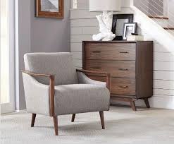 Enjoy free shipping with your order! Mid Century Modern Grey Accent Chair 904046 Living Room Chairs Price Busters Furniture