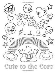 Amazon Com Emoji Coloring Book Of Funny Stuff Cute Faces And Inspirational Quotes 30 Awesome Designs Emoji Coloring Pages Coloring Books Cute Coloring Pages