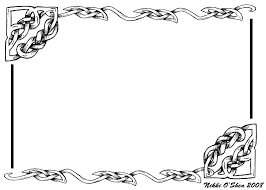 Black And White Border Designs Borders Designing Clip Art Borders Celtic Border Black And White Border Designs