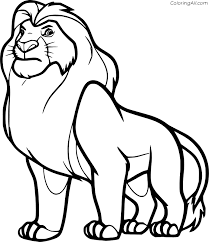 For kids & adults you can print the lion king or color online. The Lion King Coloring Pages Coloringall