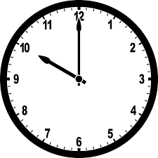 This clock clipart has been created in a large, high quality size. Clock 10 00 Clipart Etc