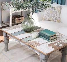 Toller shabby chic couchtisch dencig ✓ braune grundfarbe mit bunten akzenten ✓ shabby chic couchtisch rechteckig oder quadratisch altholz massiv mango bunt dencig. Couchtisch Aus Holz Einzigartige Diy Projekte Couchtisch Shabby Chic Shabby Chic Salon Schabby Schick