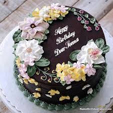 Birthday Cake For Brother Images Download The Name Dear Seema Is Generated On Top Pretty Birthday Cake Ideas For Girls Image Download And Share Birthday Cakes For Girls Imag Happy Birthday Cake Images