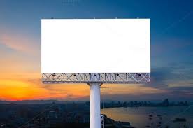 Billboard For Advertisement In 2020 Billboard Sunrise Background Poster Template