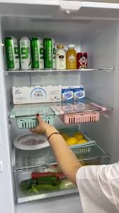 Refrigerator Fresh Keeping Storage Box Video Video In 2020 Cool Kitchen Gadgets Gadgets Kitchen Cooking Home Decor Hooks