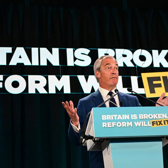 Nigel Farage says Reform UK is 'parking its tanks' on Labour's lawn | Local  elections | The Guardian
