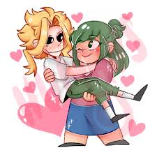 Toshinori Yagi X Inko Midoriya All Might Boku No Hero Academia My Hero Hero My Hero Academia Manga