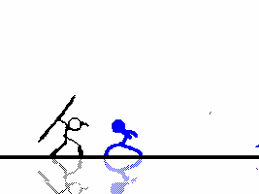 A video lesson showing the basics of frame by frame animation in flash and how to make a simple walking stick man animation. 99 Likes Tumblr Stickman Animation Stick Figure Animation Stick Figure Fighting