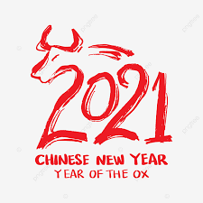 China chinese new year greeting card chinese zodiac, chinese style calligraphy word decorative effect png clipart. Happy Chinese New Year 2021 Of Ox Background 2021 Calligraphy Png And Vector With Transparent Background For Free Download