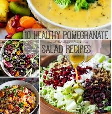 Use the seeds in salads, meat and couscous dishes, or sweeten sauces and desserts with pomegranate molasses. 10 Healthy Pomegranate Salad Recipes Fill My Recipe Book