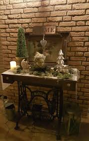 Weihnachtsdeko Alte Nahmaschine Weihnachtlich Dekorieren Alte Nahmaschinen Dekoration