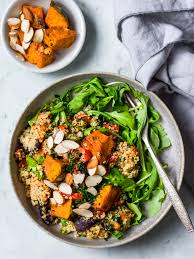 Honey Roast Pumpkin Quinoa Salad Nourish Every Day