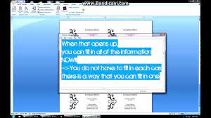 Use this blank canvas to add your own ideas on what a greeting card can be. How To Create Business Cards On Microsoft Word 2007 Create Business Cards Custom Shaped Business Cards Microsoft Word 2007