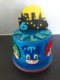 Birthday Cake For 4 Year Old Boy Pin On Pj Mask